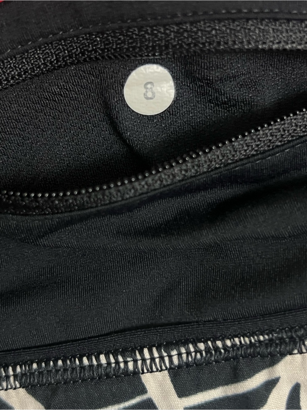 Lululemon Run: Speed Short *2-way Stretch Pretty Palm Black Angel Wing / Black 8 - Picture 8 of 10